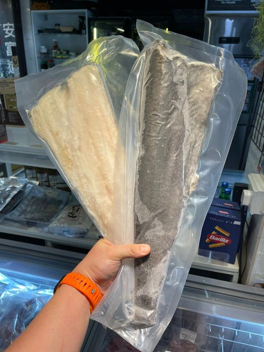 Alaskan silver cod fillet